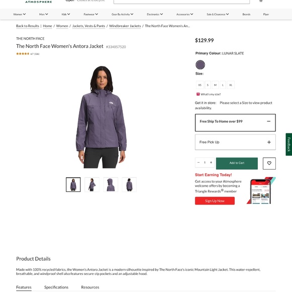 The Northface jacket - Picture 2 of 2